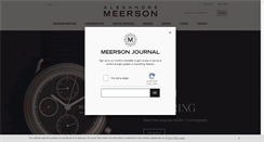 Desktop Screenshot of meerson.com